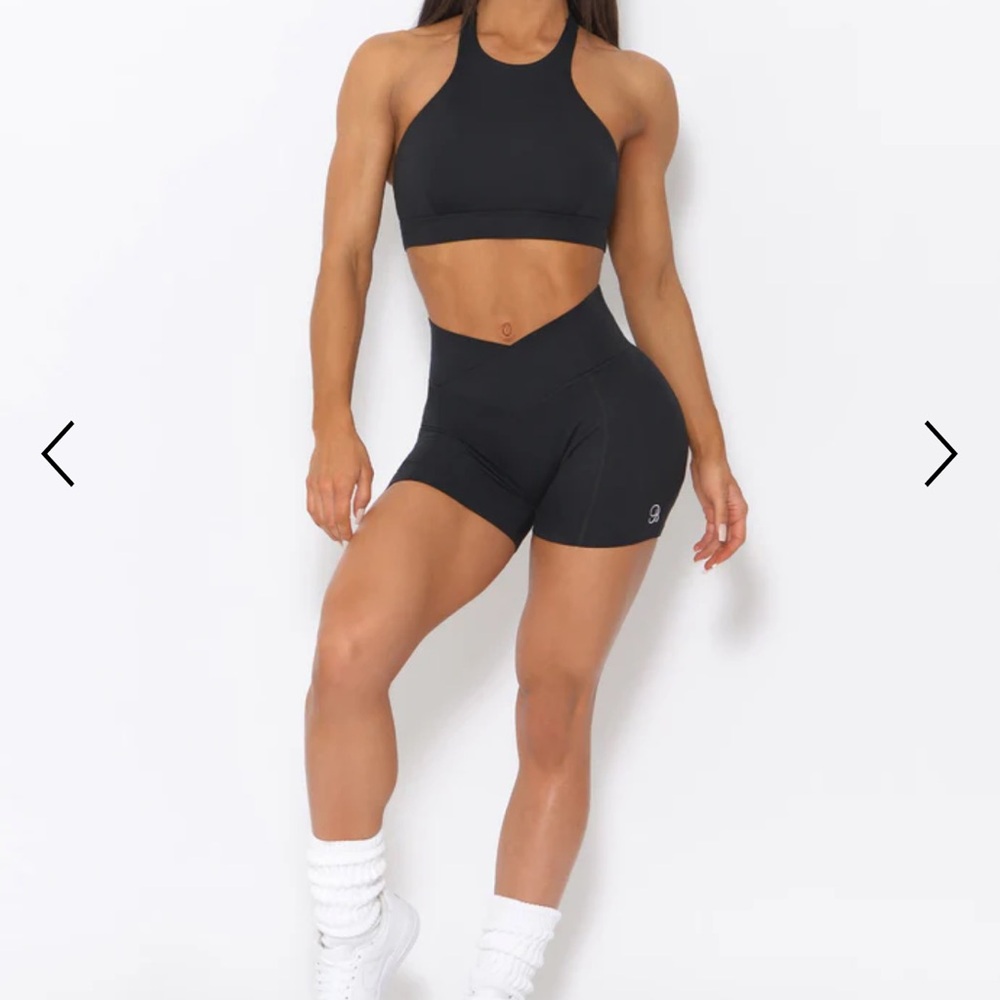Bombshell Sportswear Black Bike Shorts
